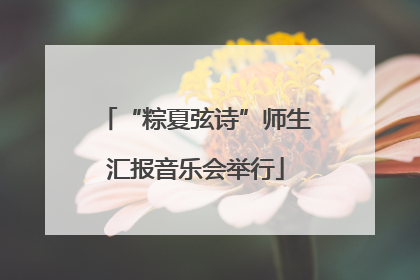 “粽夏弦诗”师生汇报音乐会举行