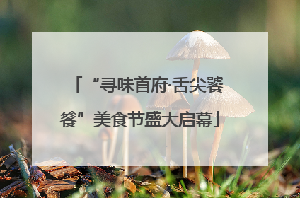“寻味首府·舌尖饕餮”美食节盛大启幕
