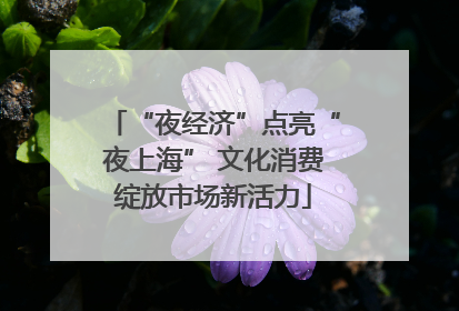 “夜经济”点亮“夜上海” 文化消费绽放市场新活力