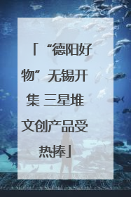 “德阳好物”无锡开集 三星堆文创产品受热捧