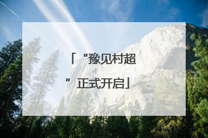 “豫见村超”正式开启