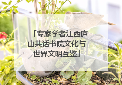 专家学者江西庐山共话书院文化与世界文明互鉴