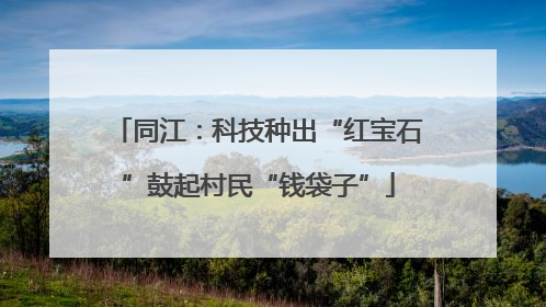 同江：科技种出“红宝石”鼓起村民“钱袋子”