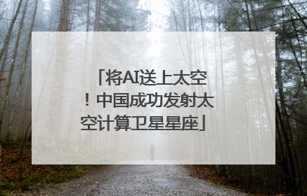 将AI送上太空！中国成功发射太空计算卫星星座