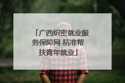广西织密就业服务保障网 精准帮扶青年就业