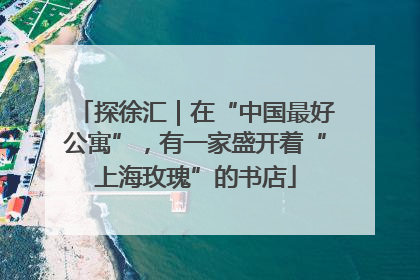 探徐汇｜在“中国最好公寓”，有一家盛开着“上海玫瑰”的书店