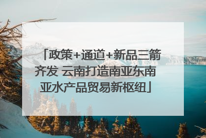 政策+通道+新品三箭齐发 云南打造南亚东南亚水产品贸易新枢纽