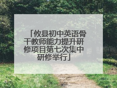 攸县初中英语骨干教师能力提升研修项目第七次集中研修举行