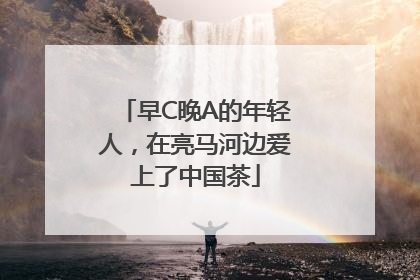 早C晚A的年轻人，在亮马河边爱上了中国茶