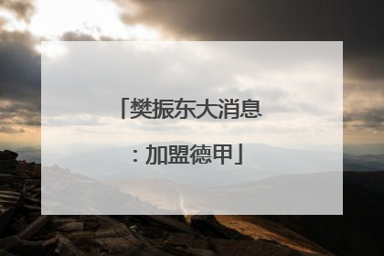 樊振东大消息：加盟德甲