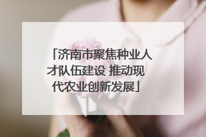 济南市聚焦种业人才队伍建设 推动现代农业创新发展