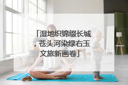 湿地织锦缀长城，苍头河染绿右玉文旅新画卷