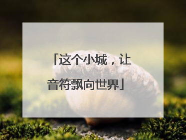 这个小城，让音符飘向世界