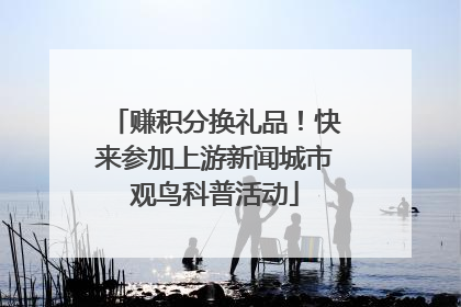 赚积分换礼品！快来参加上游新闻城市观鸟科普活动