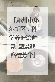 郑州市郑东新区：科学养护绘荷韵 盛景迎客绽芳华