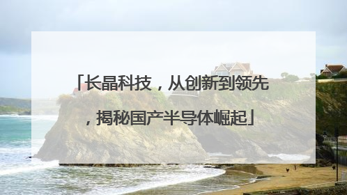 长晶科技，从创新到领先，揭秘国产半导体崛起