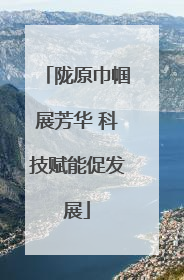 陇原巾帼展芳华 科技赋能促发展