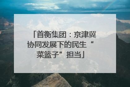 首衡集团：京津冀协同发展下的民生“菜篮子”担当