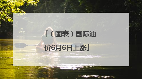 （图表）国际油价6月6日上涨
