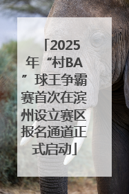 2025年“村BA”球王争霸赛首次在滨州设立赛区报名通道正式启动