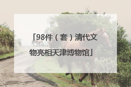98件（套）清代文物亮相天津博物馆