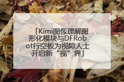 Kimi图像理解图形化模块与DFRobot行空板为视障人士开启新“视”界