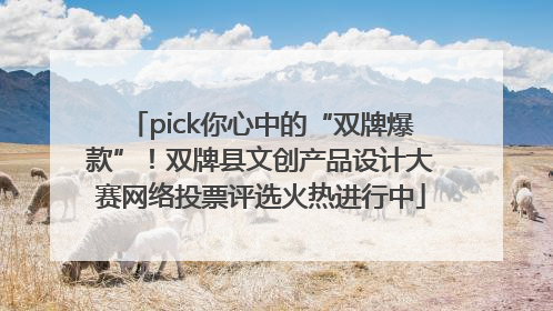 pick你心中的“双牌爆款”！双牌县文创产品设计大赛网络投票评选火热进行中
